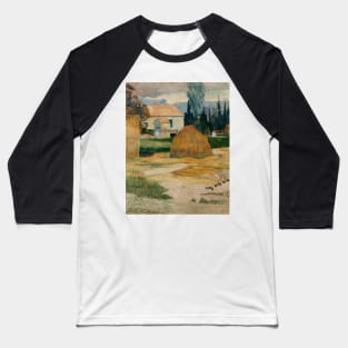 Landscape near Arles by Paul Gauguin Baseball T-Shirt